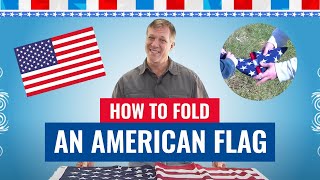 How to Fold an American Flag [upl. by Granniah17]