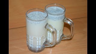 പാല്‍ സര്‍ബത്ത് രണ്ട് രീതിയില്‍  Milk Sarbath recipe in two ways  Paal sarbath [upl. by Eenimod423]