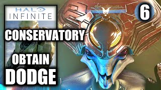 Halo Infinite  Conservatory  Obtain Thruster Dodge Ability  Story Mission Walkthrough Part 6 [upl. by Atsok]