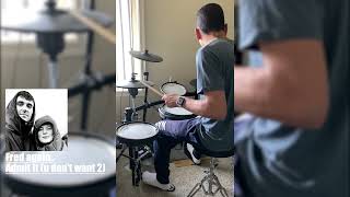 Fred again  Admit It u dont want 2  Drum Cover [upl. by Eeramit]