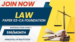 LAWCA foundation Malayalam Classes Introduction part 1 MARZOOQ [upl. by Leandra]