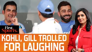 Kohli Gill Face Heat For Laughing Toxic Fan Culture  First Sports With Rupha Ramani [upl. by Urbannal]