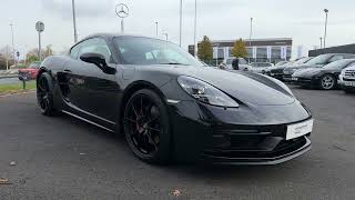 718 Cayman GTS 40 in Jet Black Metallic [upl. by Alial]