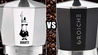 Classic Coffee Moka Pot Tutorial  Bialetti vs Grosche  Impossibly Kosher [upl. by Patric974]