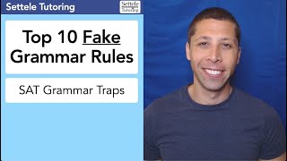 Top 10 Fake SAT Grammar Rules — Traps you must avoid [upl. by Handbook]