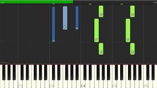 Alvin And The Chipmunks  The Chipmunk Song  Piano Backing Track Tutorials  Karaoke [upl. by Reiners]