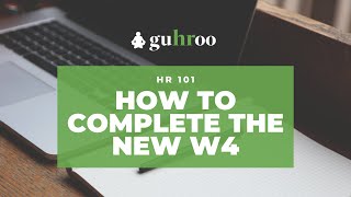 How to complete new 2020 form W4 [upl. by Landry]