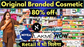 Original branded cosmetics wholesale market in delhi sadar bazar cosmetic market Parlour cosmetics [upl. by Adnam]