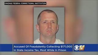 Inmate Accused Of Getting Bogus Tax Refunds From Behind Bars [upl. by Laurence]