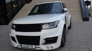 KEVIN PRINCE BOATENG in his 540 HP Lumma Range Rover Sport [upl. by Llednil779]