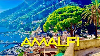 AMALFI AND THE AMALFI COAST A LUXURIOUS WALKING TOUR IN WARM AUTUMN [upl. by Adnwahsar]