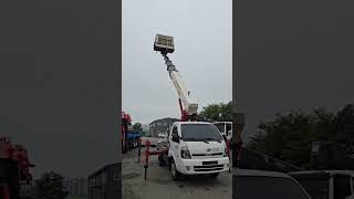 17년 진보 220 테스트 영상 스카이차 고소작업차 skylift 진보스카이 [upl. by Ibocaj383]