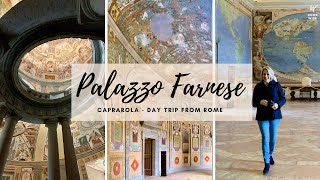 PALAZZO FARNESE IN CAPRAROLA  the perfect Rome Day trip to visit this Renaissance masterpiece [upl. by Willyt542]