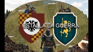 Estalla La GUERRA MEDIEVAL en BANNERLORD [upl. by Enitsenre]