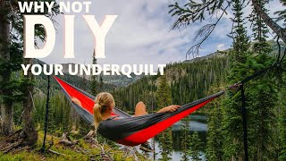 Hur gör man en underquilt för hammock hemma [upl. by Akcira278]