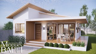 Simple and Elegant Modern Bungalow House Design  3Bedroom [upl. by Eenolem]