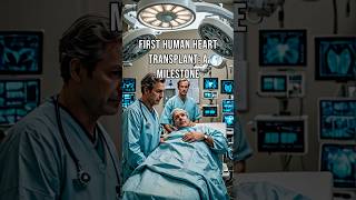 First Human Heart Transplant A Milestone hearttransplant medicalhistory organtransplant [upl. by Hara806]