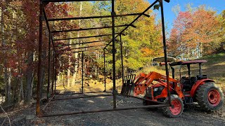 Moving in my Drill Steel Shed Frame [upl. by Alberik]