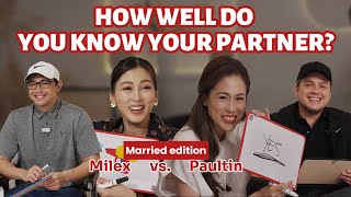 Married Couple Test Moradas vs Sorianos by Alex Gonzaga [upl. by Aynatan614]