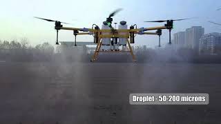 32 liters Joyance JT32L606QC the biggest agricultural spraying drone for farmingfumigation [upl. by Ahsienyt]