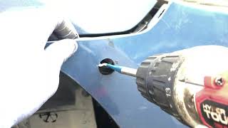 How To Install Push Button Quick Release Car Bumper On Any Car [upl. by Hembree713]