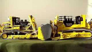 Komatsu D575A3 vs LEGO 8275 [upl. by Anawd329]