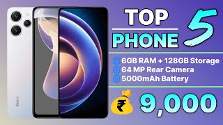 Top 5 Best Mobile Phones Under 9000 In 2024  Top 5 Best Phone Under 9000 In 2024 [upl. by Rome]