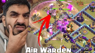 Secret air warden Trick to fail the attack  Clash of clanscoc [upl. by Adnahsar824]