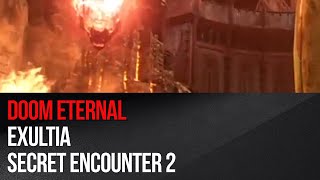 Doom Eternal  Exultia  How to complete Secret Encounter 2 [upl. by Cronin]