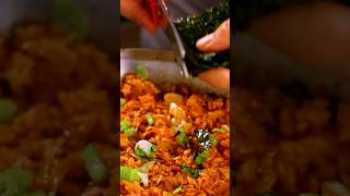 Let’s make super easy and delicious kimchi stirfried rice cooking [upl. by Adam]