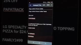 Papa Johns Promo Codes [upl. by Westney]