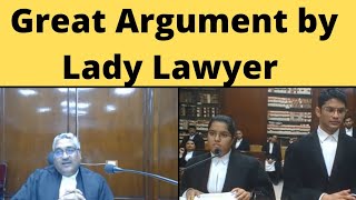 Great Argument by Lady Lawyer in MP High Court Live thelegalnow law mphighcourtlive [upl. by Jonette]