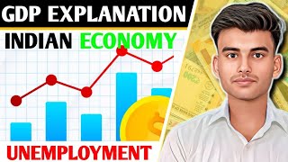 GDP amp GNP In Hindi Explanation Rupesh Yadav Employment GDP Types India Position In PPP amp GDP [upl. by Sadnac20]