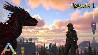 To the Castle Fjordur  Episode 1  Ark Survival Evolved [upl. by Meehar]