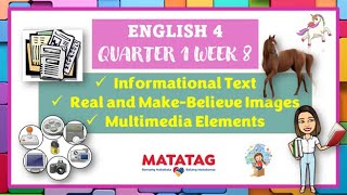 ENGLISH 4 QUARTER 1 WEEK 8 MATATAG CURRICULUM english4quarter1week8 [upl. by Aihseket]