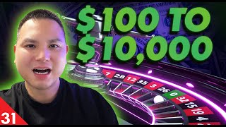 Made It To Day 31  100 To 10000 Roulette Challenge  Day 31 [upl. by Amlez]