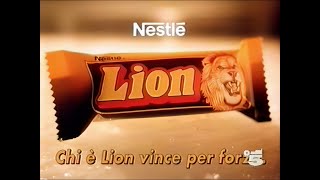 Spot 90  Pubblicità Nestlé Lion Hockey Canale 5 1993 [upl. by Shaffert]