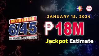 LIVE PCSO 500 PM Lotto Draw  January 15 2024 [upl. by Enida]