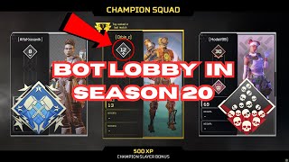 How To Get Into BOT LOBBIES In Apex Legends Season 20 [upl. by Kussell]