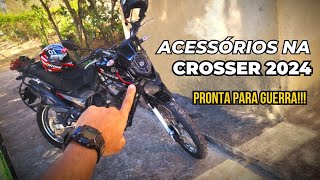 ACESSÓRIOS NA CROSSER 2024 [upl. by Nelram266]