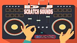 DJ Scratch Sound Effects  Various Backspin Record Scratches  Hip Hop Turntable Scratching  Free [upl. by Sanfourd440]