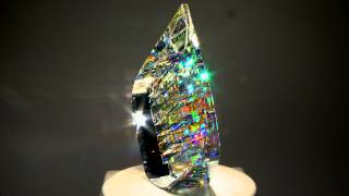 Optical Glass Sculptures by fine art glass artist Jack Storms  The Glass Sculptor [upl. by Neb]