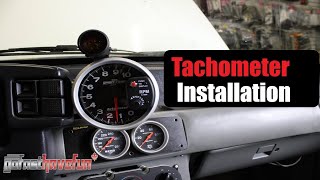 How to Install a Tach  Tachometer Installation Autometer  Greddy  AnthonyJ350 [upl. by Chu]