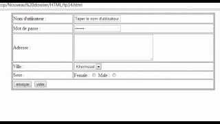 Tuto 11  Formulaire dinscription en HTML [upl. by Donal]