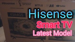 43A4GS Hisense Smart TV 43inch model number [upl. by Pasadis366]