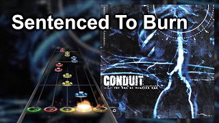 Conduit  Sentenced To Burn  Guitar Chart Preview [upl. by Bibbye]