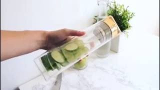 Detox Water Recipe  DROP bottle [upl. by Htidirrem]