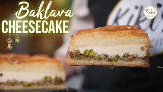 Baklava Cheesecake New York Style 😍 Ramadan mit Kiki [upl. by Nairoc]