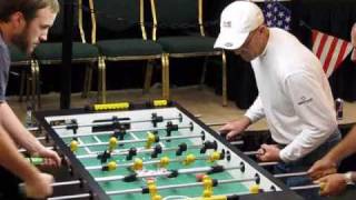 Moore amp McMillin vs Vick amp King 2010 National Foosball Championships [upl. by Yelsel]