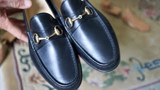 Vintage Gucci Loafers  Classy Comfort [upl. by Forester95]